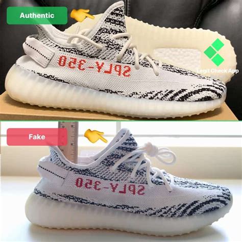 adidas yeezy zebra real fake inside tag|false yeezy zebra.